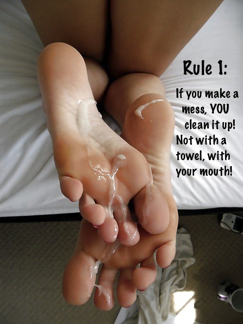 Clean my feet