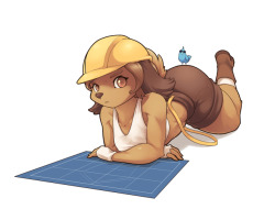 echosafe: Oi, don’t you know it’s rude to stare at someone while they’re working? &lt; |D