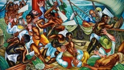 kemetic-dreams:  kemetic-dreams:  *MADISON WASHINGTON*  The “Creole” was a slave ship headed for New Orleans with a “cargo” of 135 slaves —but it would never make it to port, because there was a real-life Django on board. “Madison Washington”