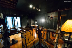 tapedandtortured: I’ve had a few people ask about the playroom - and am happy to show it.  There are 2 rooms, actually, and a walk-in closet that holds a large oak bondage chair.  The pictures above show the upper playroom and closet (wood floors)…