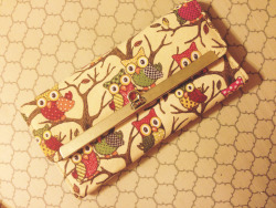 Got a new wallet today. It has owls on it. *insert owl emoji*