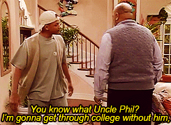 sadisticnarcissist:       This is one of the greatest scenes in television history. RIP James “Uncle Phil” Avery  Fact: This wasn’t actually part of the script, Will Smith actually went off script and just vented about this. About his own life,