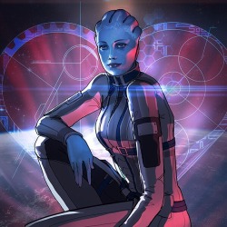 darlingrin:Thank you mass effect for these glorious pictures of my wives. Liara is now the screensaver. All art belongs to bioware I’m but a humble fan