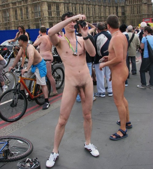 World naked bike ride guys