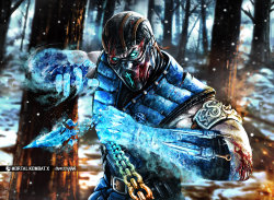 theomeganerd:  Mortal Kombat X - Sub-Zero &amp; Scorpion by Kaan Sadece