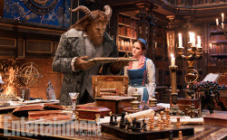 bestautumnthings:  entertainingtheidea:   New images from Disney and  Bill Condon’s Beauty and the Beast, the live action adaptation of the classic animated movie, led by Emma Watson and Dan Stevens, due to open in theaters in March.      Co-starring
