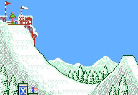 nintendometro:  Flip!‘Ski Or Die’NES