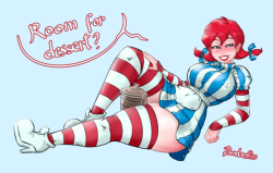 bendacriss:Why yes, I did drew a Wendy. give me that frosty ;9
