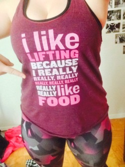 barbellprincess:  sassytracklete:  theathleticaestheticblogthat tank is awesome! where can I get one?!  Well I’m the one in the tank. And it can be purchased at LookingHuman.com