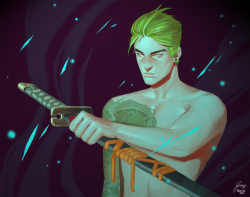 replica-004:    “For you,There’s nothing in this world I wouldn’t do…” (x) Au where Genji swears loyalty to his brother Hanzo and the Shimada Clan (?) 