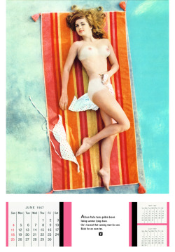 classicnudes:  Allison Parks, PMOM - October 1965, pictured in 1967 Calendar
