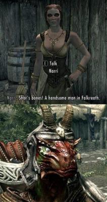 theamazingpattar:  Sexxxy.  OMFG!!! I love Argonians, but I just can&rsquo;t stop laughing.