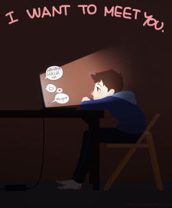 commissionerren:  hello-clarence:  internet friendship (◡‿◡✿)  Always reblog because it’s incredibly sweet.  