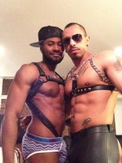 dominicanblackboy:  Hot sexy gay couple Noah Donovan and his sexy pretty fat latin ass boyfriend Maddox at play!😍