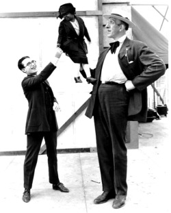Ringling Brother Stars - Princess Wee Wee and 8’7 George Auger.