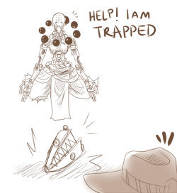 honey-blush:  honey-blush:  I got trapped as Zenyatta today….. I don’t understand how?!  I’m not even touching the ground!  My teammates just left me…… lol.  A couple people reblogged this saying that Zenyatta would just be trapped to play