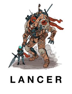 orbitaldropkick:  I’m very proud to announce the first public test release of LANCER, a Mech combat RPG.Play as an upcoming mech pilot in the tumultuous year of 5014. Fight extra-galactic threats. Fire up your tachyon lancers, and prime your kinetic