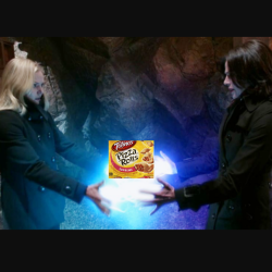 longfelo22:  For years we wondered how to properly cook pizza rolls. Lesbian magic was the answer all along.