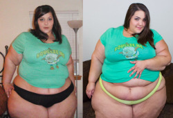 biggirls1219975:  Before and after 1 Bigcutie Bo Berry
