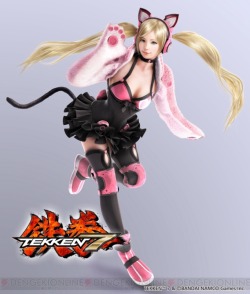 kuudererules:  Bandai Namco unveiled new Tekken 7 character Lucky Chloe during the Tekken 20th Anniversary Fan  Here is new image from Dengeki Online