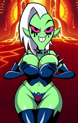 grimphantom2:  Lord Dominator: Dominatrix Mode by grimphantom   Hi everyone!As promised, the last pic for today and gotta end it with Lord Dominator! It was a must with the recent events and how cool but evil character she is but also to cheer up a good