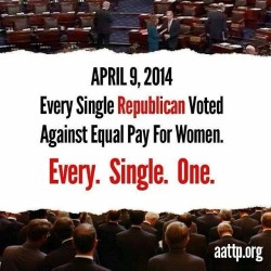thelesbianguide:  hotrufftrade:  sonofbaldwin:  #Facts  Think about this shit.  This is the third time the bill has failed, following defeats in 2010 and 2012. The Paycheck Fairness Act would require employers to disclose payment and demographic informati