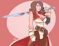 thirty-helens:  while I was away I played a ton of FF9 on my phone and forgot how cool Beatrix is so here’s a doodle of Beatrix that took longer than it should have but hey I’ve been away for a while and I’m still sort of reorienting myself. 