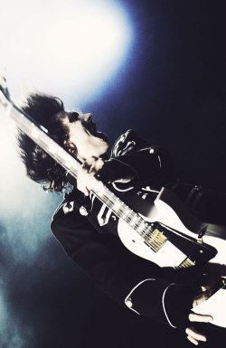  “The future’s too bright to dwell on the past. Life moves fast, run faster.” — Frank Iero. 