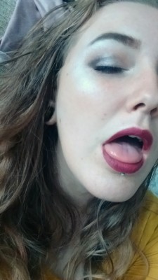 theproductofdesire:  I need a daddy to spit on my tongue and ruin my make up