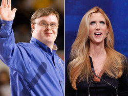 cyberbullier:  After Ann Coulter referred to President Obama as a “retard” in a tweet during Monday night’s presidential debate, Special Olympics athlete and global messenger John Franklin Stephens penned her this open letter:  Dear Ann Coulter,