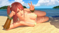 deluwyrn:  DOA5LR Honoka Microbikini: Honoka Fantasy model by dragonlord720 modified by deluwyrnZack’s Island model by xkammyxPosed in XPS 11 by :iconxnalaraitalia:Rendered in Blender 2.74 (Cycles)Full Size: http://sta.sh/026lyqy0sxbrAll rights reserved