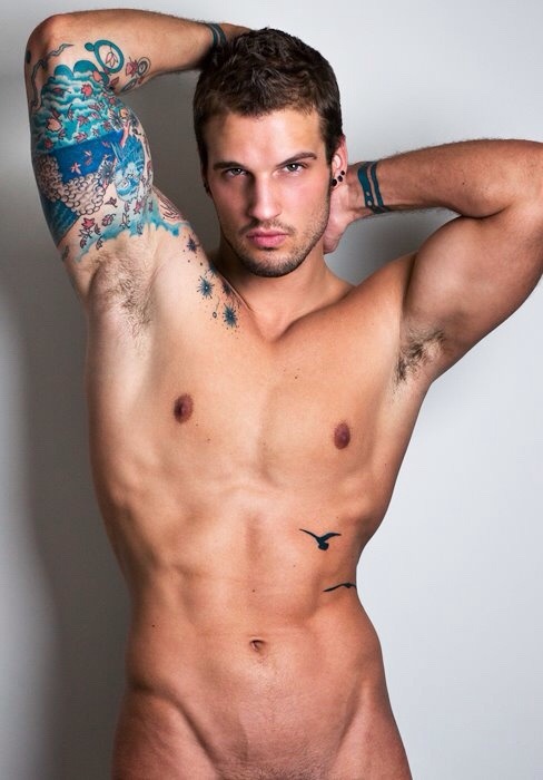 Sexy men with tattoos