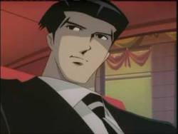 Name: Roger Smith  Anime: Big O Occupation: Negotiator Roger is an affluent, gentlemanly, and oftentimes serious man who has a distrust for the Paradigm Corporation. He lives in Paradigm City, the city of amnesia, where he performs a much needed job as