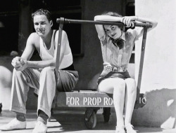 donnareeds:  Errol Flynn &amp; Olivia de Havilland, 1938. 
