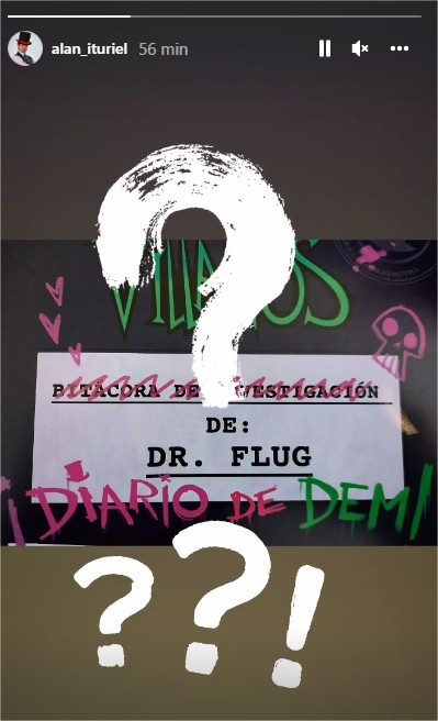 Alan Ituriel just teased this on his instagram. Notes say “Dr. Flug Investigation Notes” but has been scratched to say “DIARY OF DEM!”Could be a book for the show like the Journals of Gravity Falls or something else. Lets hope its something