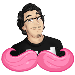 pon3splash:  markiplier has become one of my Favorite Youtubers, I was never much into Lets plays or anything like that, except if i needed help, but hes just fun~so of course when I like something I gotta draw it