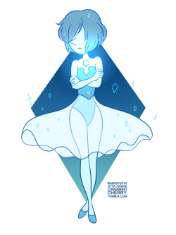 cinnamintcherry:      *blue pearl comes on screen* me: Ohno she’s perfect ;A;  &amp; also cute gay space rocks fusing for the first time!!!  