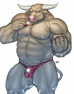 junichiboar:  Happy Cow Appreciation Day! Now, stop staring and continue swimming. 