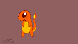 smadums:  wonchopanimation:  CHARMANDER!  Ugh! Love the timing on that jump. The double-up pose is awesome :) 