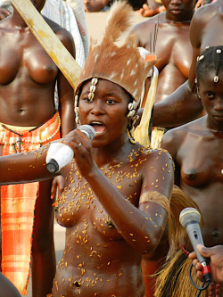   Guinea Bissau carnival, by David Young.