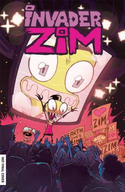 jhonenv:  dinolich:  LOOK AT THIS. Invader ZIM Trade Paperback preorder codes are out! If you’re not big on single issues, or just want to add this nice-ass lookin book to your shelf (because you do), you should tell your local comic book shop to pick