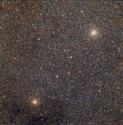  A region of the sky in the constellation of Sagittarius 
