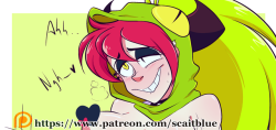 slewdbtumblng: scaitblue-nsfw: My hand slipped lol…. you can see the shorts here  and you can check the full version on Patreon of course   Hey, @feathers-butts  T ^T