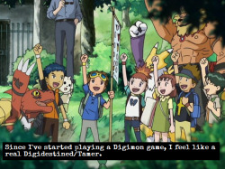 digitalopinionbox:  Since I’ve started playing a Digimon game I feel like a real Digidestined/Tamer.