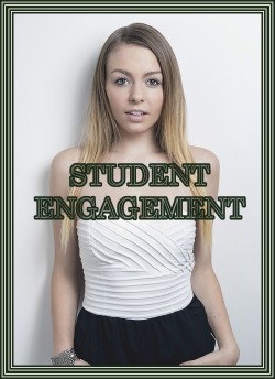   Today, I released a brand new caption story called &ldquo;Student Engagement&rdquo;.  It follows an idealistic, well-meaning guidance counselor as he slowly transforms into a female student, and it features Alex Blake.    This story came about a little