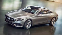 Mercedes Benz S-Class coupe. Power and beauty married elegantly.