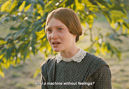 nora-ephron:I’m not speaking to you through mortal flesh: it is my spirit that addresses your spirit; as if we’d pass through the grave and stood at God’s feet equal – as we are.Jane Eyre (2011) dir. Cary Joji Fukunaga