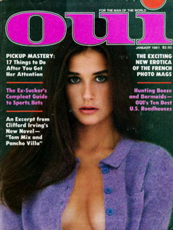 gesshots:   :  Demi Moore - Oui Magazine (Jan. 1981)   Demi Moore &gt; OEM !!! … :) 