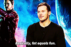 doorkar:  blubberbound:  xj78: x-spookyffa-x:  This is exactly why Chris Pratt is my no. #1 favourite celebrity 🖤  True hero!  Chris Pratt, secret superchub  He needs to put some weight in again after these marvel movies. Or better yet, he needs to