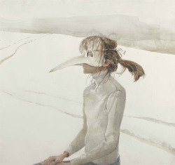 mauveflwrs: Andrew Wyeth - Winter Carnival (1985)